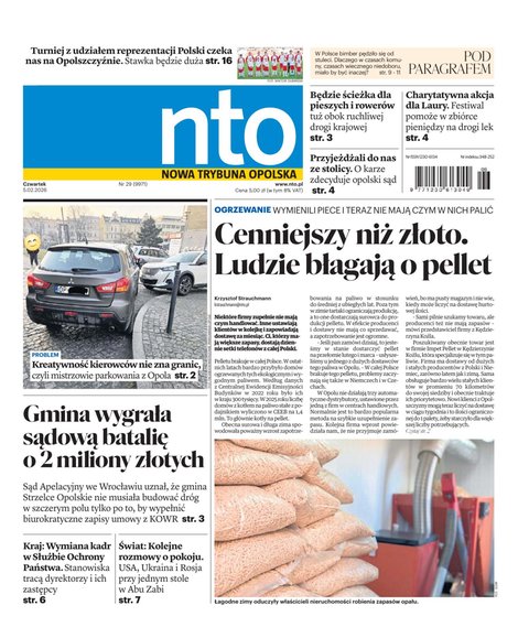 e-prasa: Nowa Trybuna Opolska – e-wydanie – 29/2026