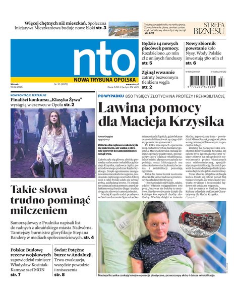 e-prasa: Nowa Trybuna Opolska – e-wydanie – 33/2026