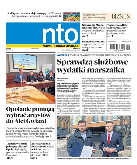e-prasa: Nowa Trybuna Opolska – e-wydanie – 45/2026