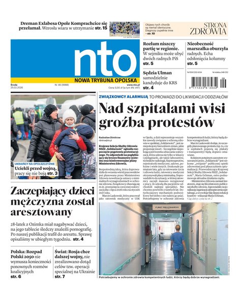 e-prasa: Nowa Trybuna Opolska – e-wydanie – 46/2026