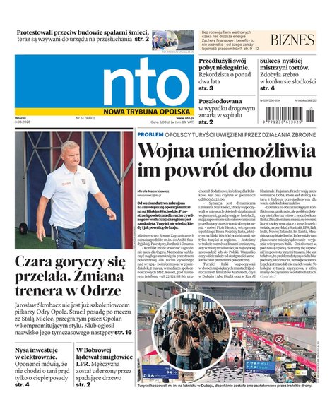 e-prasa: Nowa Trybuna Opolska – e-wydanie – 51/2026