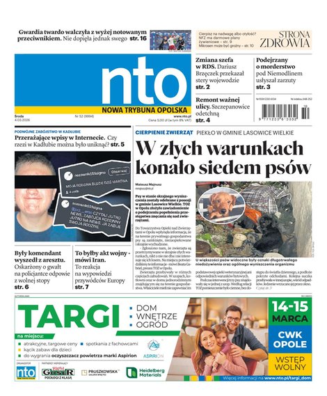 e-prasa: Nowa Trybuna Opolska – e-wydanie – 52/2026