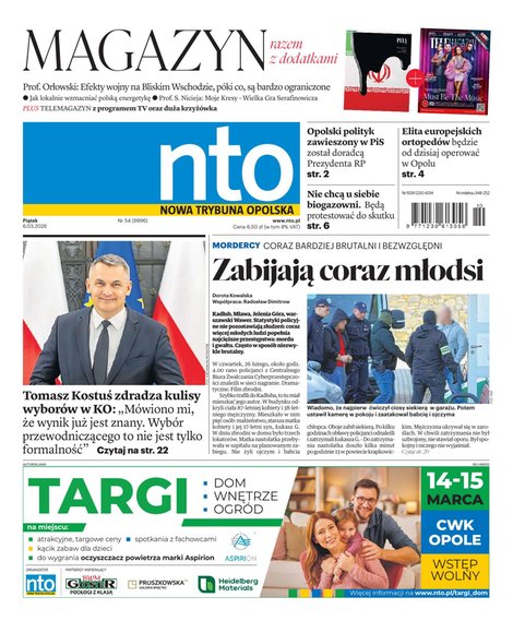 e-prasa: Nowa Trybuna Opolska – e-wydanie – 54/2026