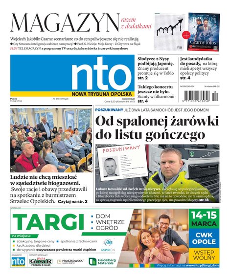 e-prasa: Nowa Trybuna Opolska – e-wydanie – 60/2026