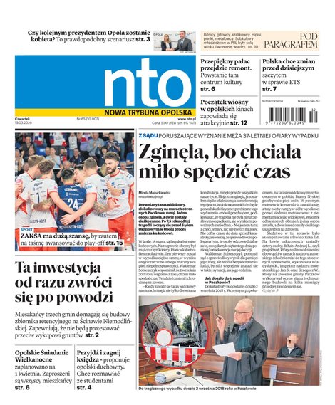 e-prasa: Nowa Trybuna Opolska – e-wydanie – 65/2026
