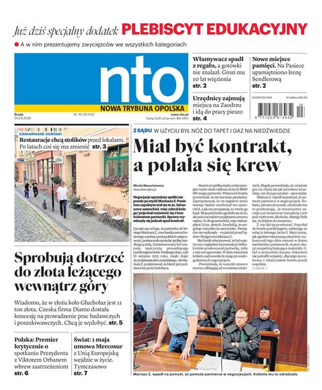 e-prasa: Nowa Trybuna Opolska – e-wydanie – 70/2026