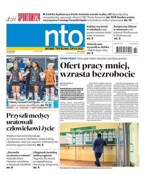 e-prasa: Nowa Trybuna Opolska – e-wydanie – 74/2026