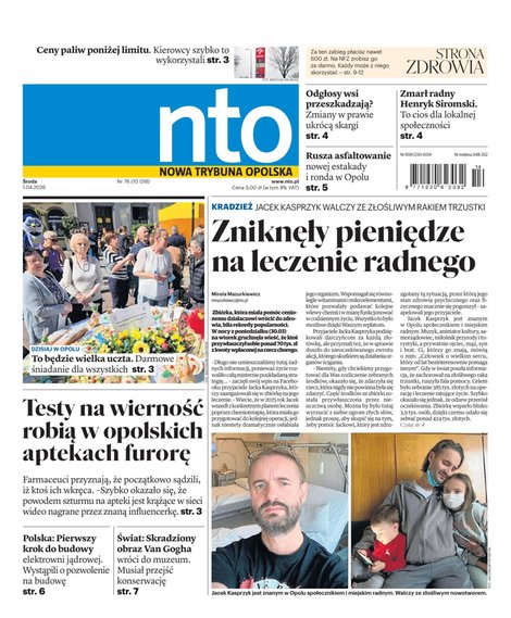 e-prasa: Nowa Trybuna Opolska – e-wydanie – 76/2026