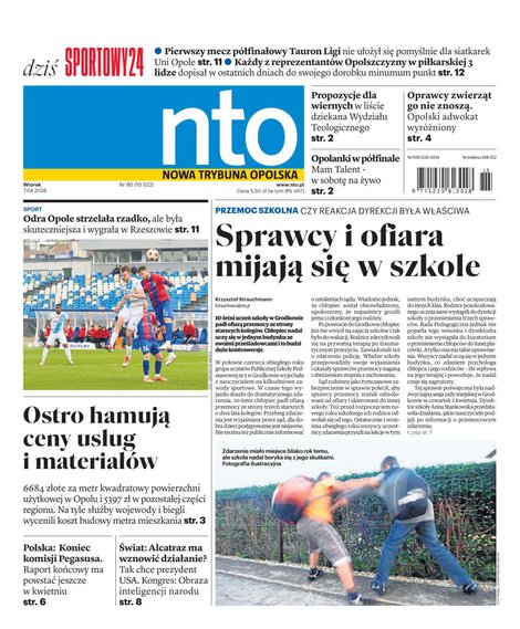 e-prasa: Nowa Trybuna Opolska – e-wydanie – 80/2026