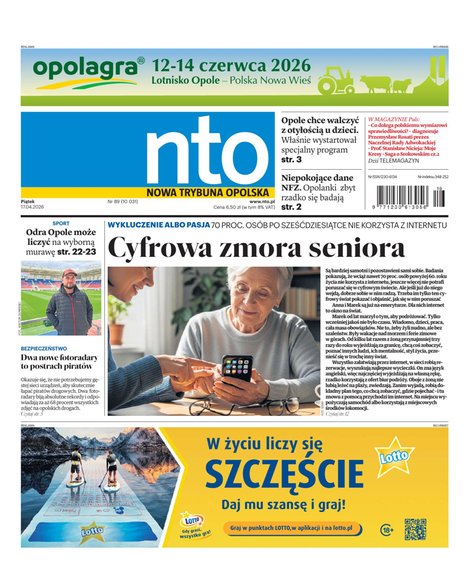 e-prasa: Nowa Trybuna Opolska – e-wydanie – 89/2026