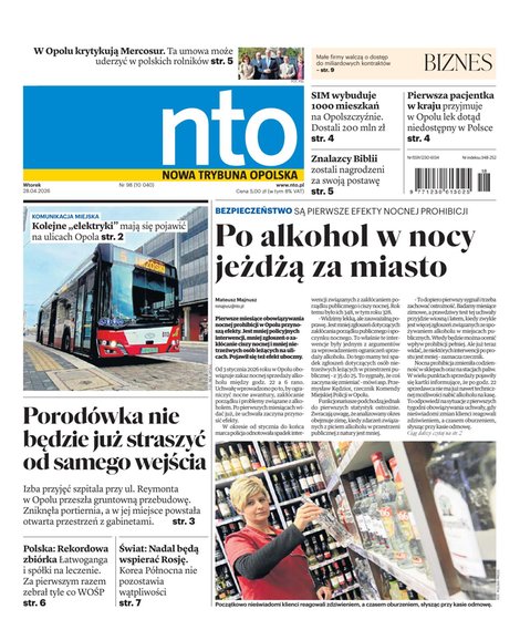e-prasa: Nowa Trybuna Opolska – e-wydanie – 98/2026