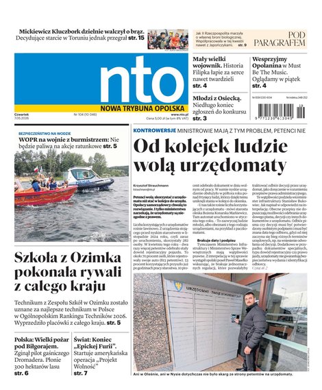 e-prasa: Nowa Trybuna Opolska – e-wydanie – 104/2026