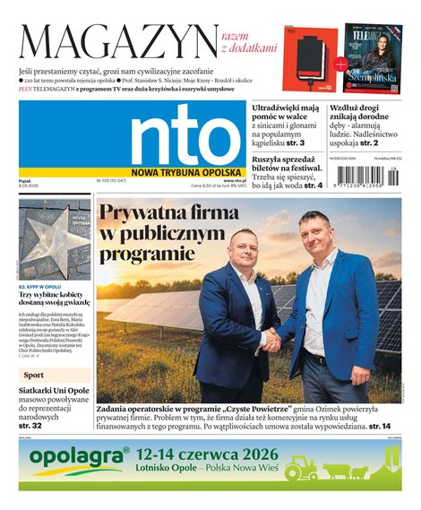 e-prasa: Nowa Trybuna Opolska – e-wydanie – 105/2026