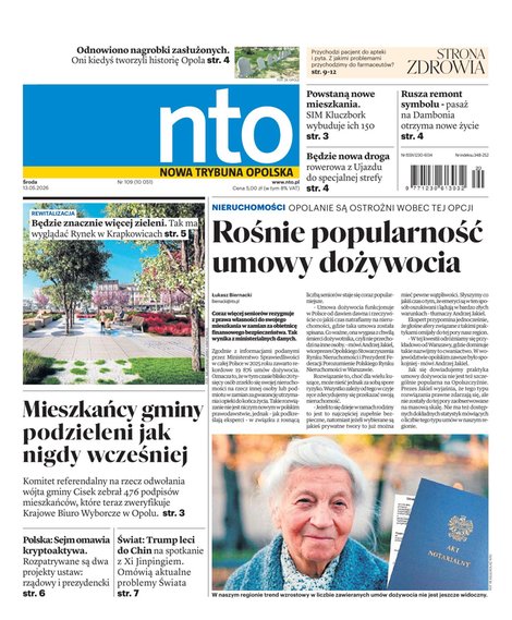 e-prasa: Nowa Trybuna Opolska – e-wydanie – 109/2026