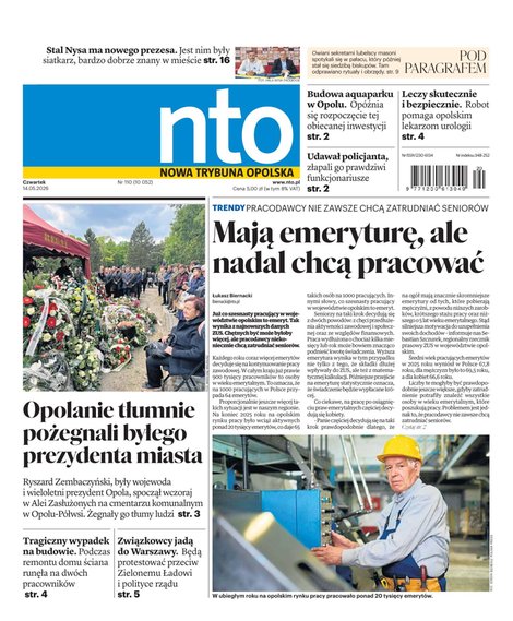 e-prasa: Nowa Trybuna Opolska – e-wydanie – 110/2026