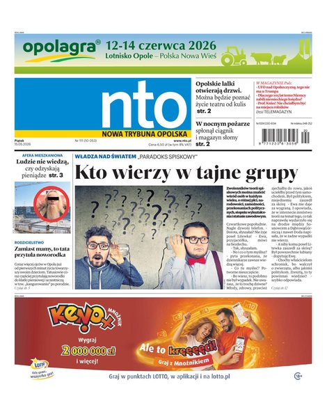 e-prasa: Nowa Trybuna Opolska – e-wydanie – 111/2026