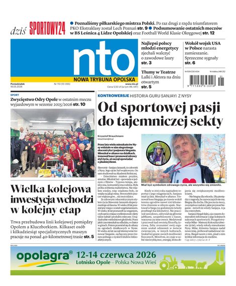 e-prasa: Nowa Trybuna Opolska – e-wydanie – 113/2026