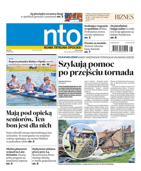 e-prasa: Nowa Trybuna Opolska – e-wydanie – 137/2026