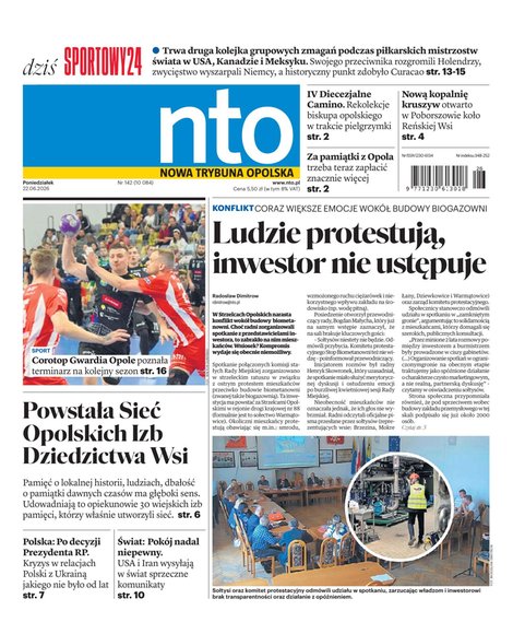 e-prasa: Nowa Trybuna Opolska – e-wydanie – 142/2026