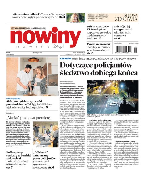 e-prasa: Nowiny – e-wydanie – 72/2026
