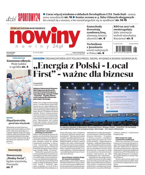 e-prasa: Nowiny – e-wydanie – 113/2026