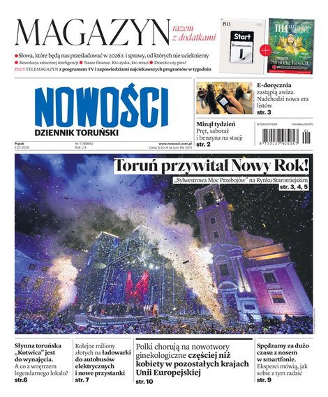 e-prasa: Nowości Dziennik Toruński – e-wydanie – 1/2026
