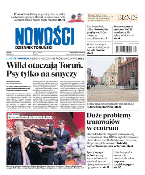 e-prasa: Nowości Dziennik Toruński – e-wydanie – 21/2026