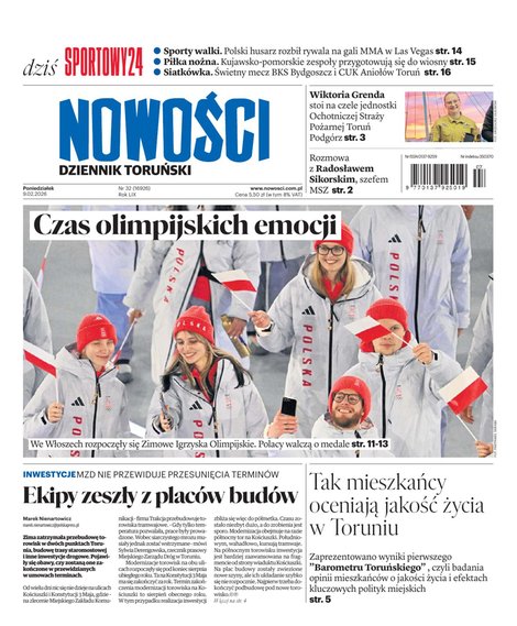 e-prasa: Nowości Dziennik Toruński – e-wydanie – 32/2026