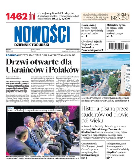 e-prasa: Nowości Dziennik Toruński – e-wydanie – 45/2026