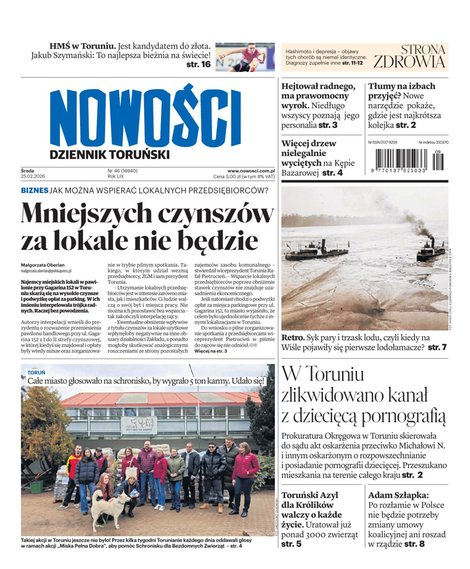 e-prasa: Nowości Dziennik Toruński – e-wydanie – 46/2026