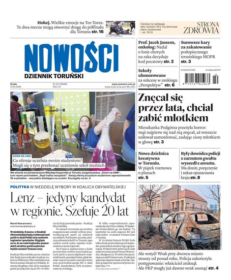 e-prasa: Nowości Dziennik Toruński – e-wydanie – 52/2026