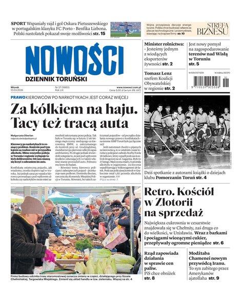e-prasa: Nowości Dziennik Toruński – e-wydanie – 57/2026
