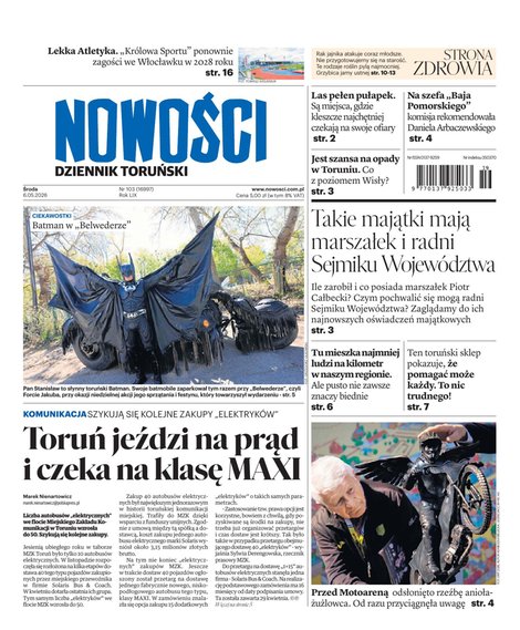 e-prasa: Nowości Dziennik Toruński – e-wydanie – 103/2026