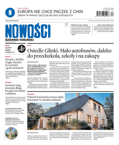 e-prasa: Nowości Dziennik Toruński – e-wydanie – 167/2026