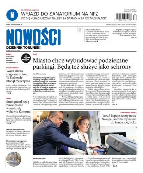e-prasa: Nowości Dziennik Toruński – e-wydanie – 169/2026