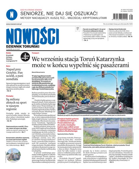 e-prasa: Nowości Dziennik Toruński – e-wydanie – 175/2026