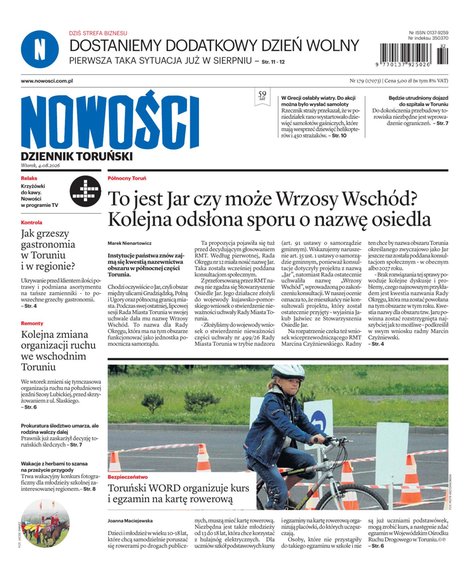 e-prasa: Nowości Dziennik Toruński – e-wydanie – 179/2026