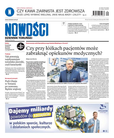 e-prasa: Nowości Dziennik Toruński – e-wydanie – 227/2026