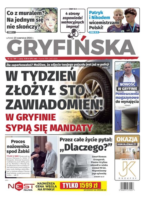 e-prasa: Gazeta Gryfińska – e-wydawnia – 13/2026