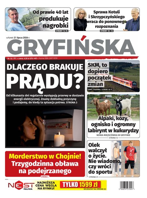 e-prasa: Gazeta Gryfińska – e-wydawnia – 15/2026