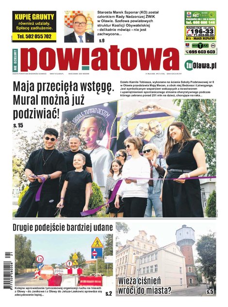 e-prasa: Gazeta Powiatowa - Wiadomości Oławskie – e-wydania – 21/2026