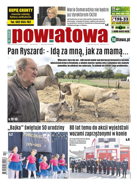 e-prasa: Gazeta Powiatowa - Wiadomości Oławskie – e-wydania – 22/2026