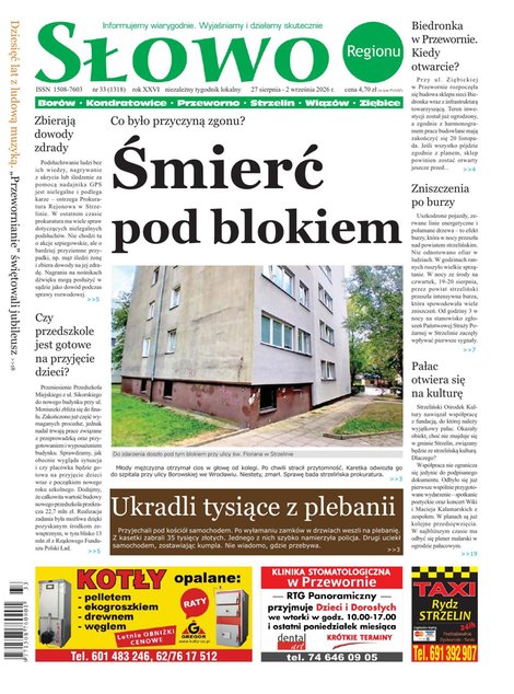e-prasa: Słowo Regionu Strzelińskiego – e-wydawnia – 33/2026