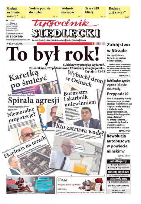 e-prasa: Tygodnik Siedlecki – e-wydania – 1/2026