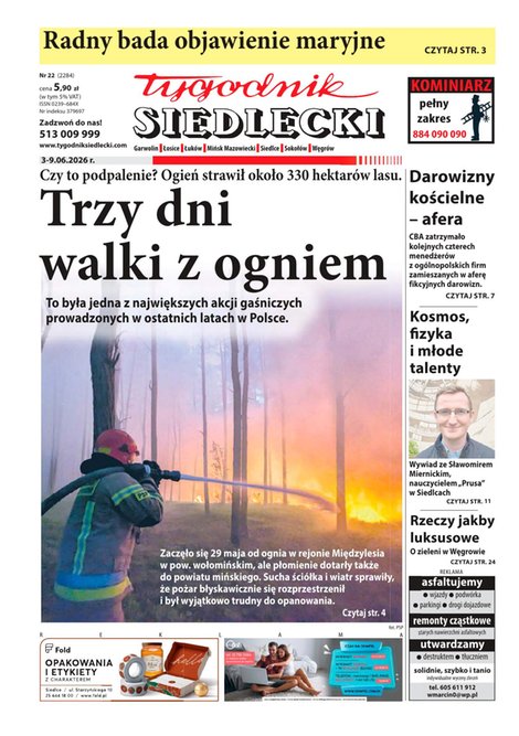 e-prasa: Tygodnik Siedlecki – e-wydania – 22/2026