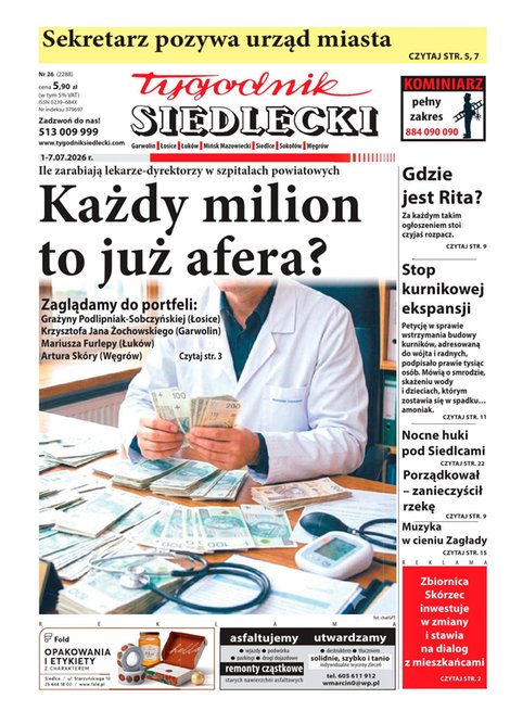 e-prasa: Tygodnik Siedlecki – e-wydania – 26/2026