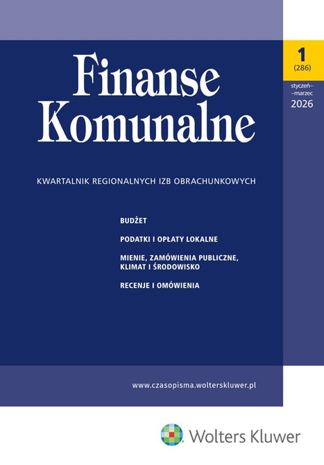 e-prasa: Finanse Komunalne – e-wydanie – 1/2026