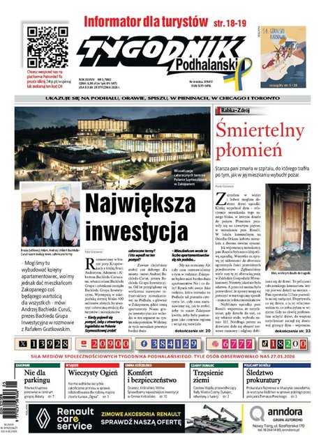 e-prasa: Tygodnik Podhalański – e-wydanie – 5/2026