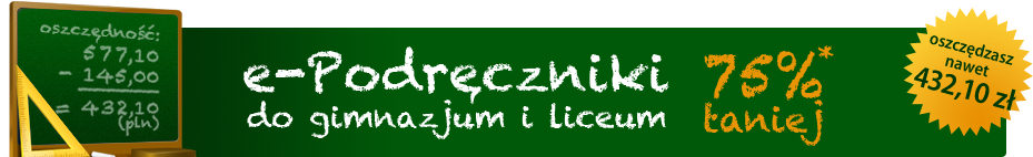 e-podręczniki 75% taniej
