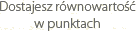 Dostajesz równowarto¶æ w punktach